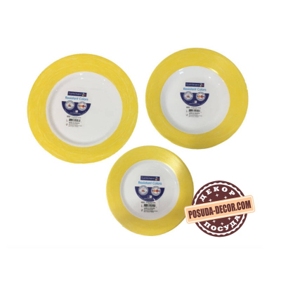 Сервиз столовый 18 пр. Luminarc Color Days Yellow 1506l Сервиз столовый 18 пр. Luminarc Color Yellow Red 1506l