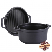 Кастрюля + сковорода гриль 2,55 л Maestro MR-4120