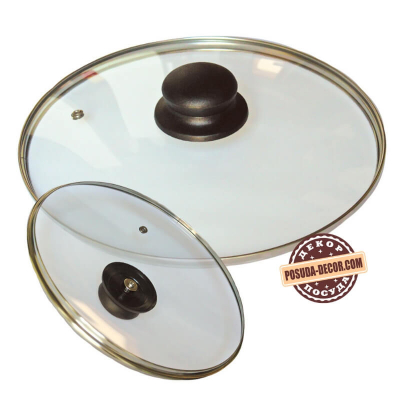 Крышка стекляная жаропрочная д.28 Maestro MR-0028 Крышка стекляная жаропрочная д.28 Maestro MR-0028